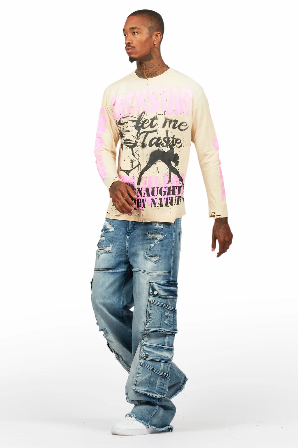 Keylor Blue Baggy Fit Jean