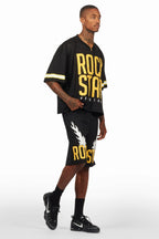 Climi Black T-Shirt/Short Set