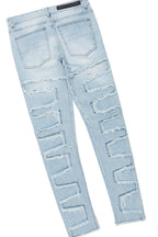 Diamo Black T-Shirt/Slim Fit Jean Set