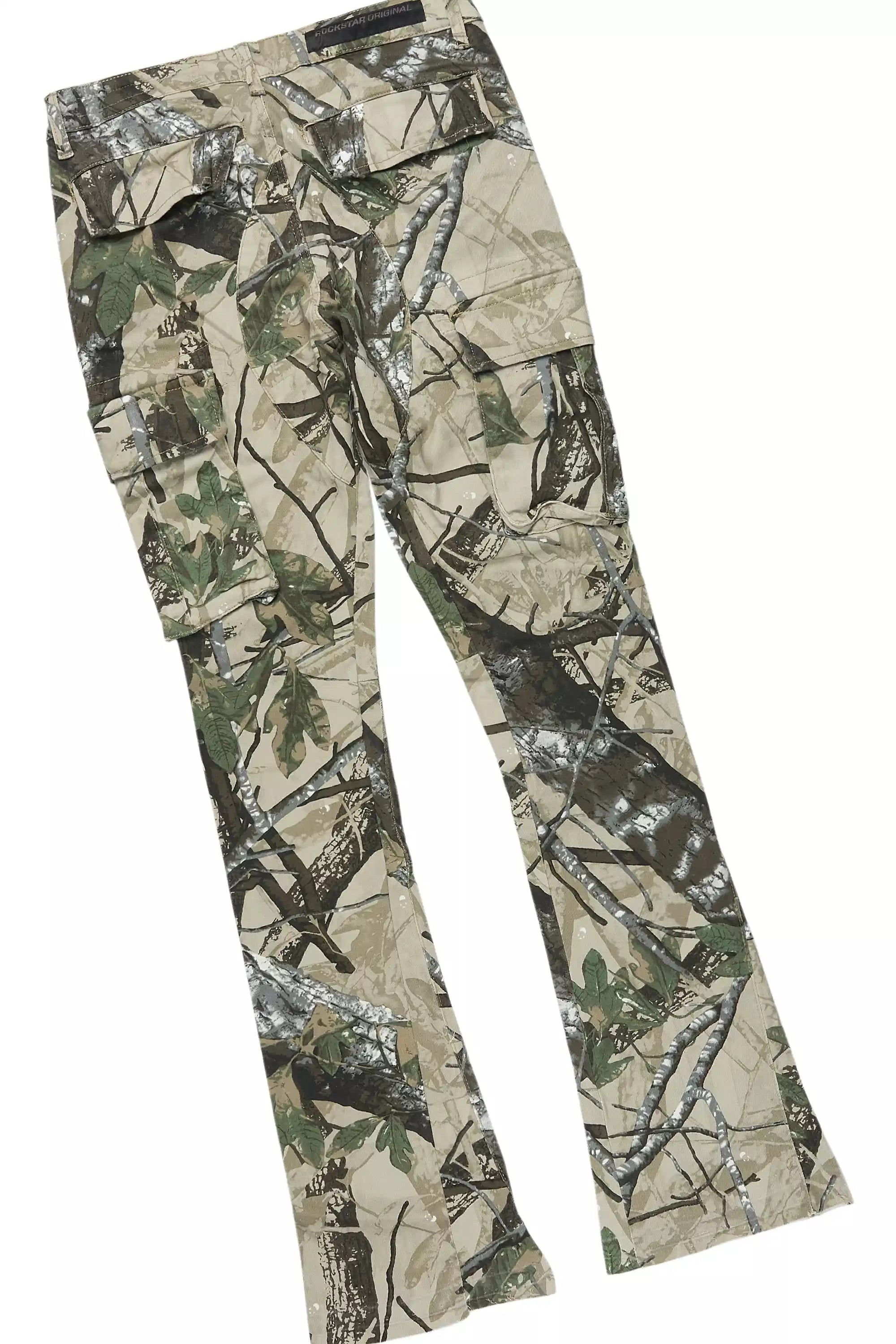 Lake White T-Shirt/Stacked Flare Jean Bundle