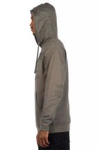 Thryll Heather Grey/Black Rhinestone Graphic Hoodie