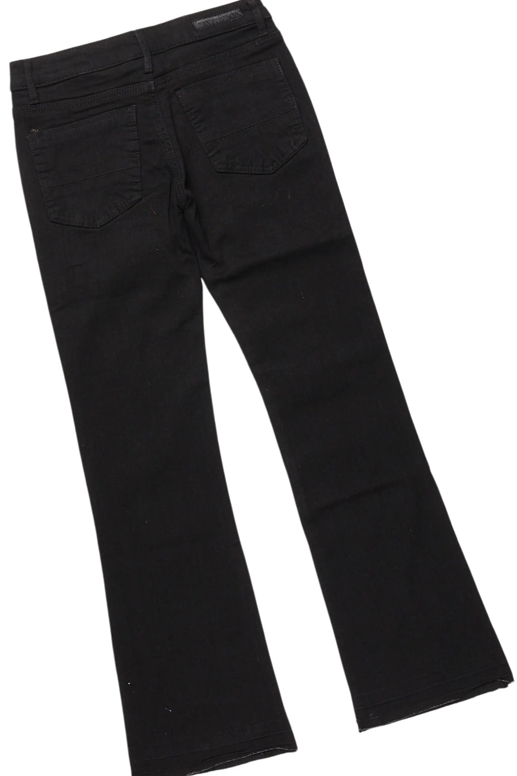 Girls Burial White T-Shirt/Stacked Flare Jean Set