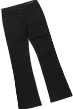 Girls Burial White T-Shirt/Stacked Flare Jean Set