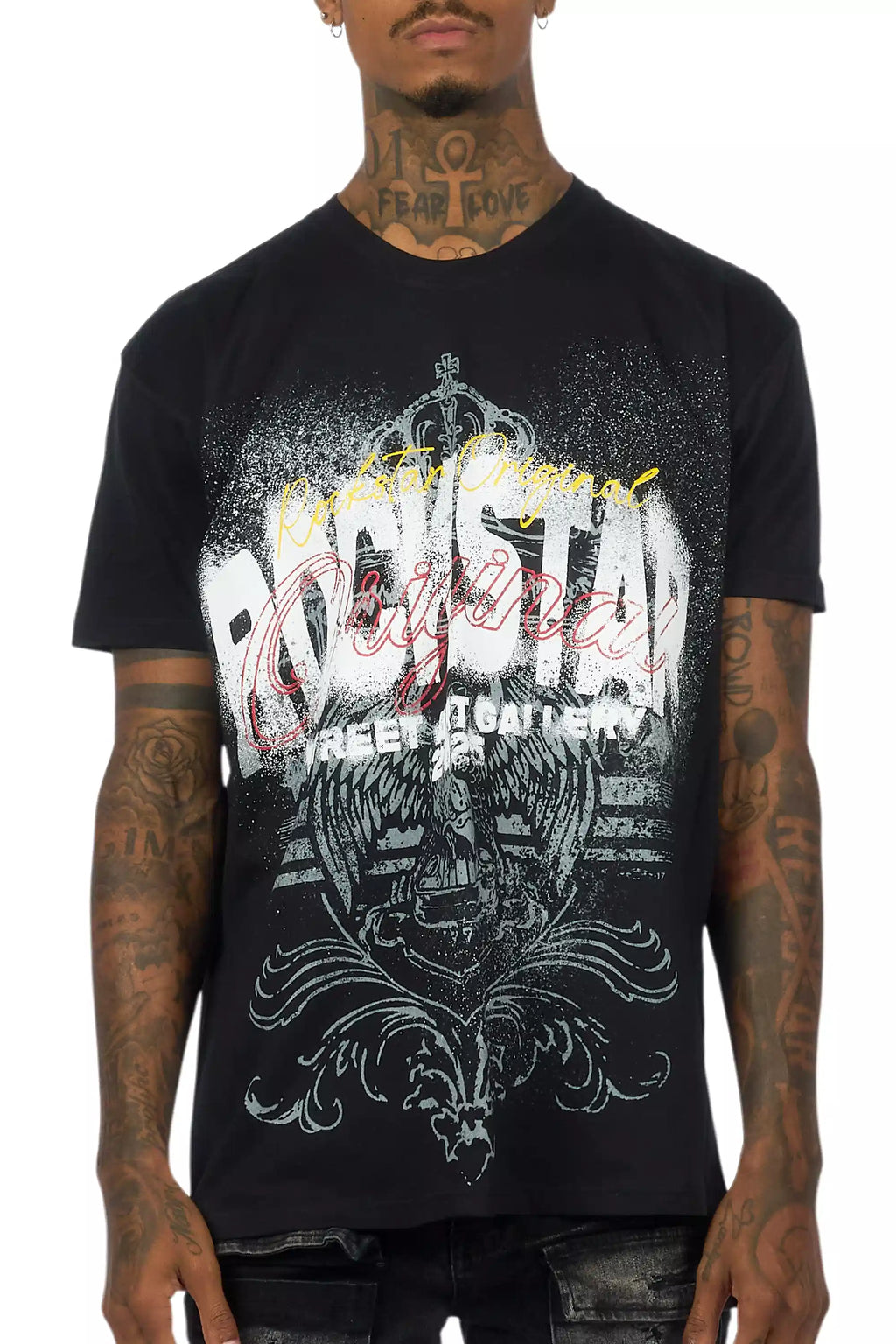 Irix Black Oversized Graphic T-Shirt