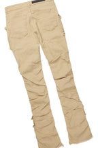 Grill Beige T-Shirt/Stacked Flare Jean Bundle