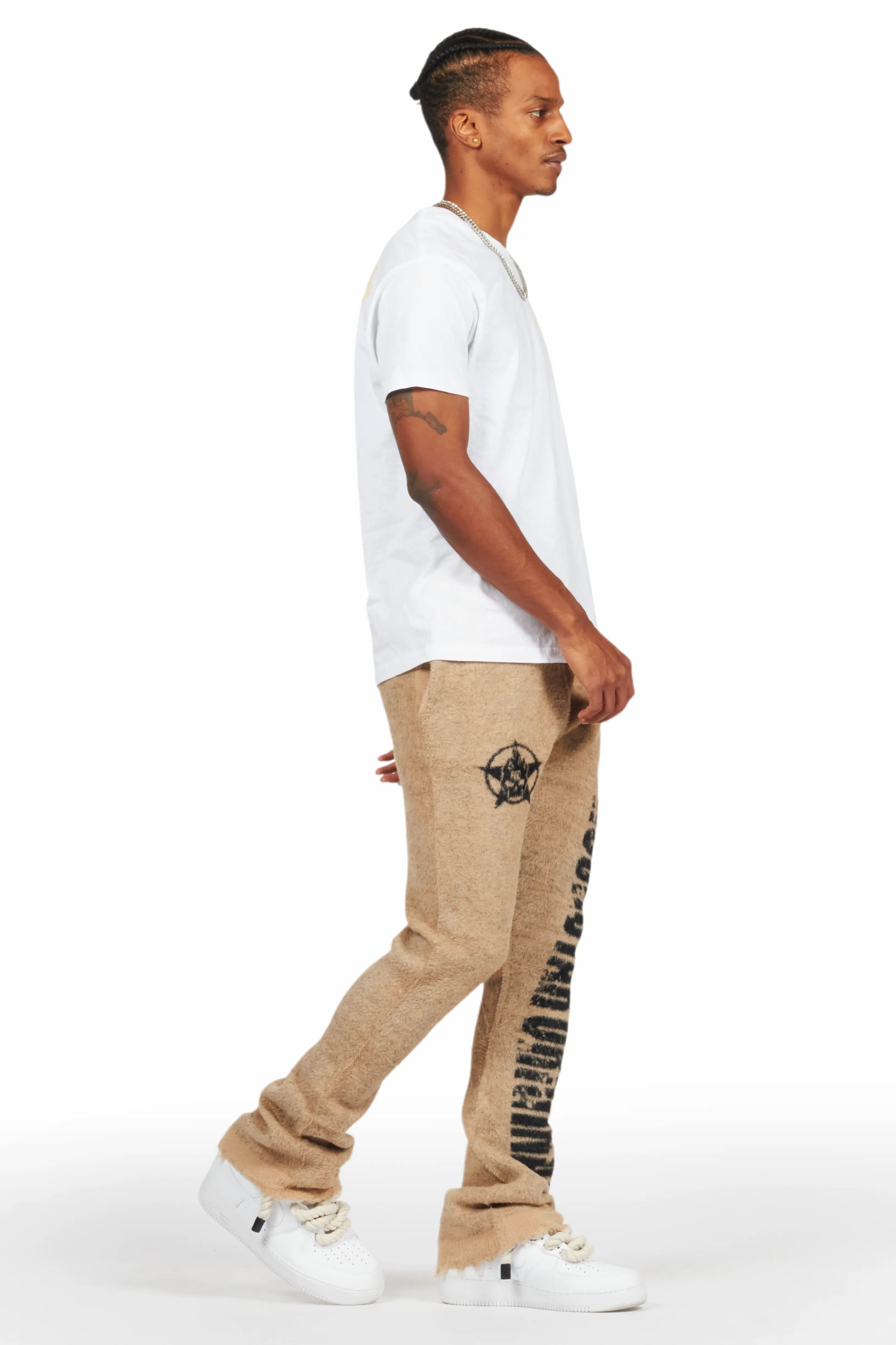 Lake White/Beige Graphic T-Shirt