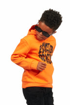 Boys Thierry Orange Graphic Hoodie