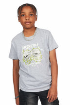 Boys Wilbur Grey Graphic T-Shirt