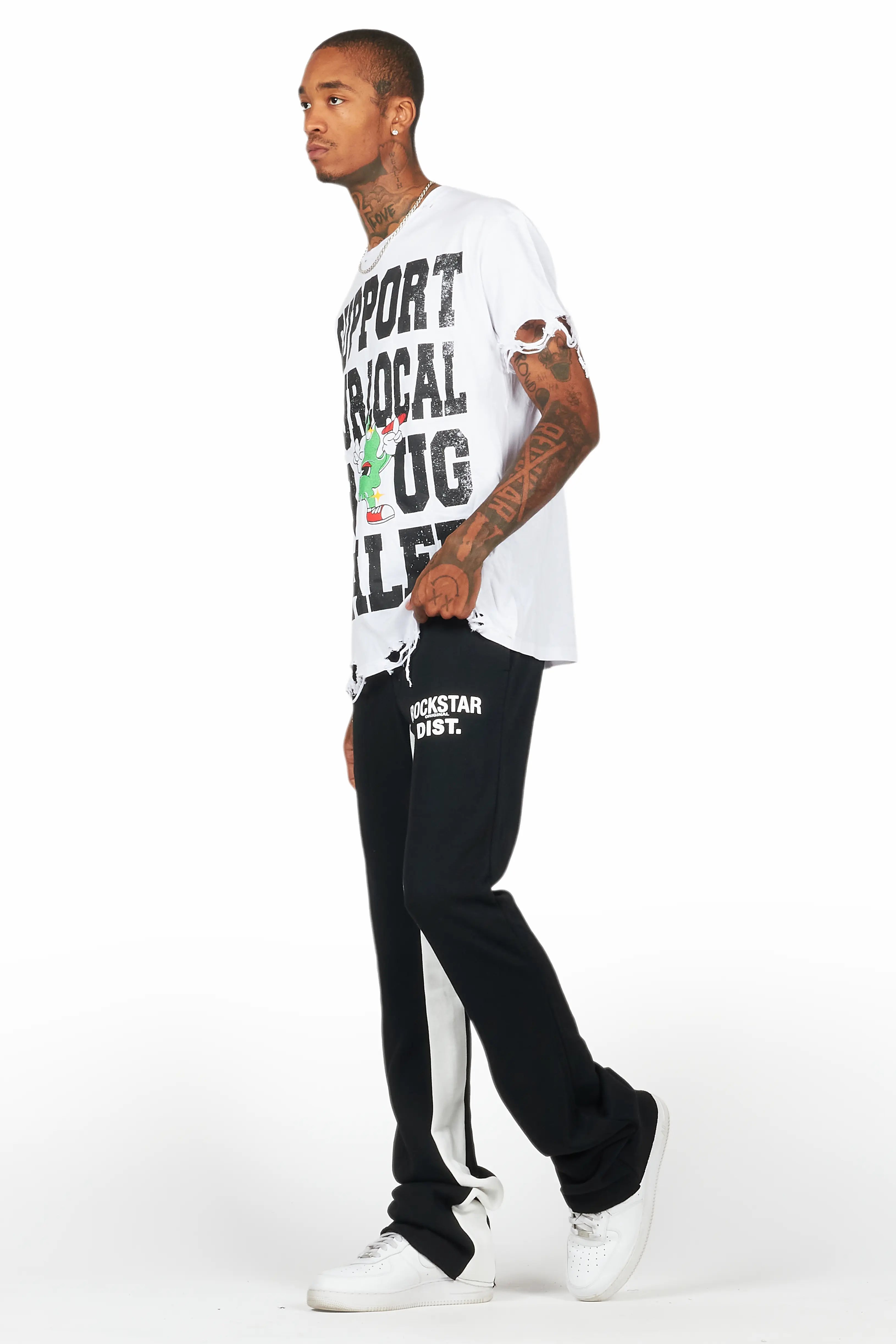 Alpine Black Baggy Pant