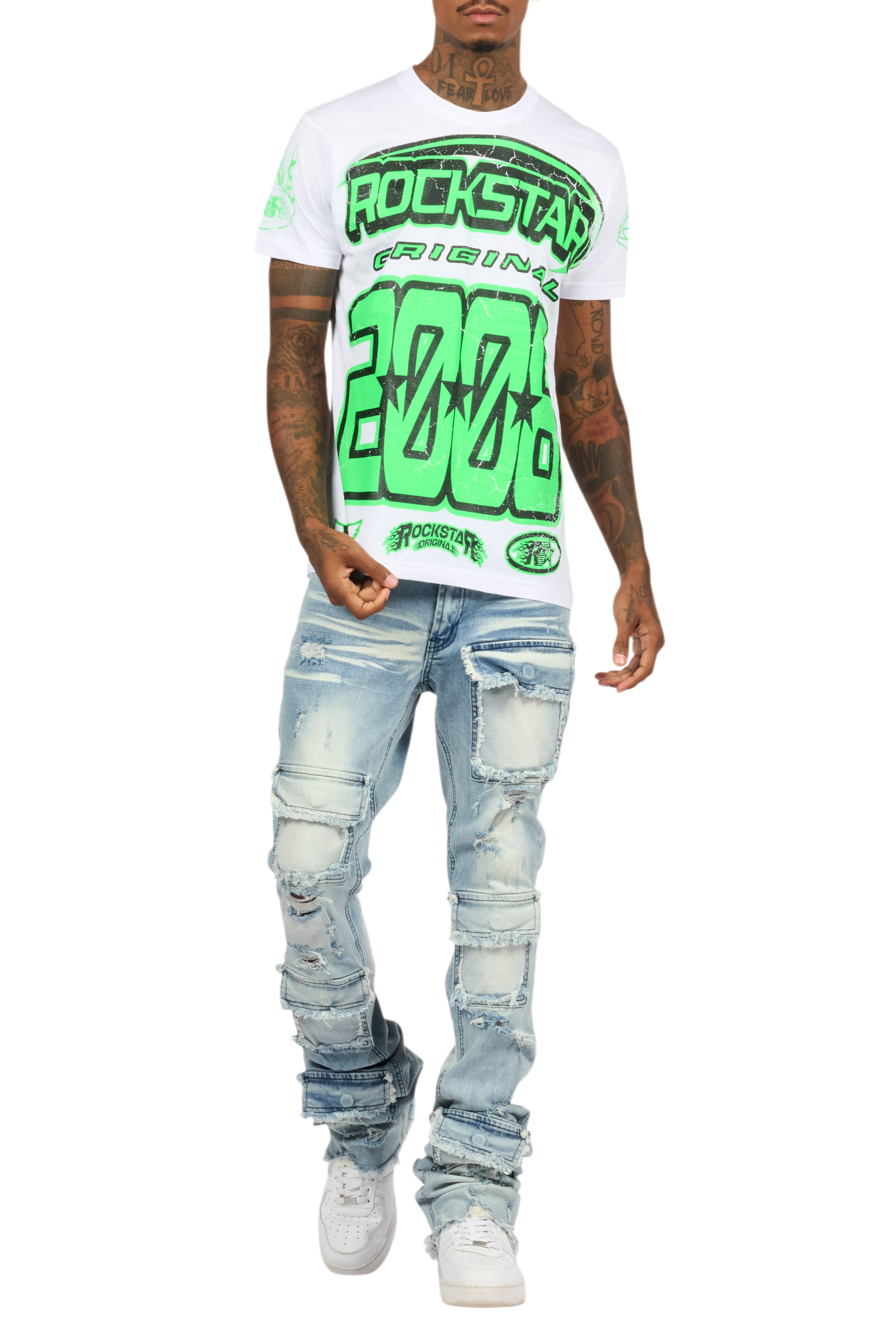 Brixton White Graphic T-Shirt