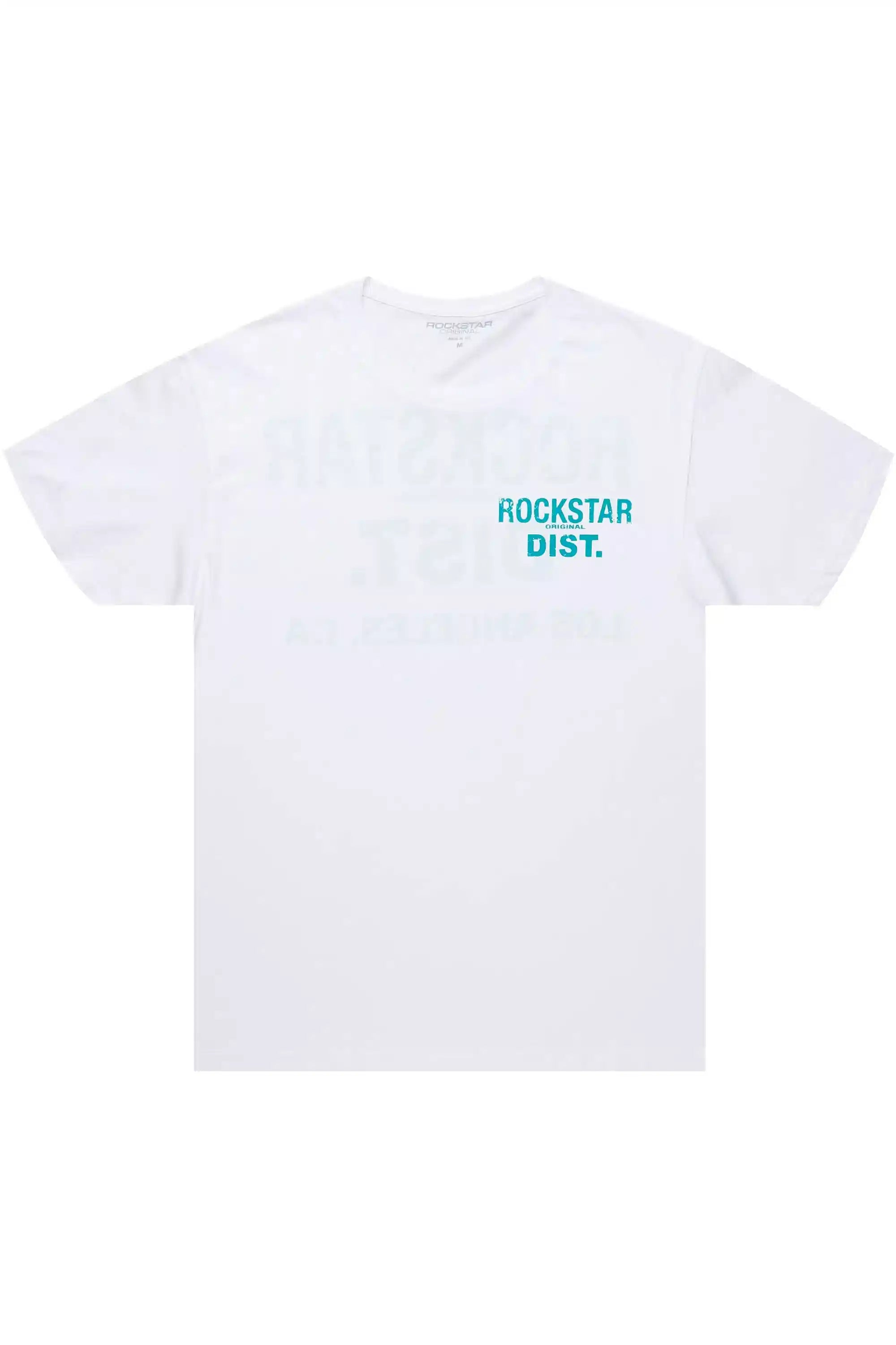 Lake White/Aqua Graphic T-Shirt
