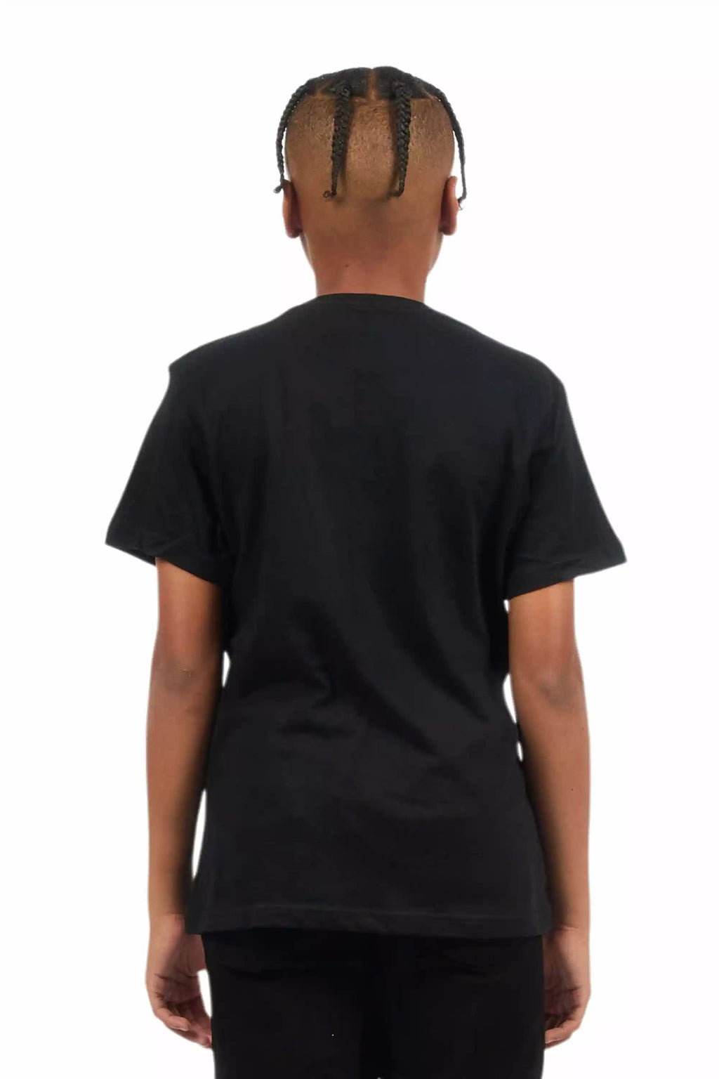 Boys Pluton Black/White Graphic T-Shirt