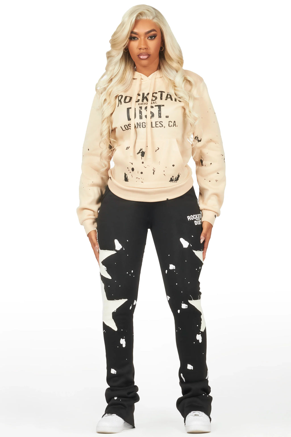 Jaden Beige/Black Super Stacked Trackset