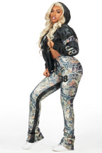 Eniyha Black/Black Tree Camo Stacked Trackset