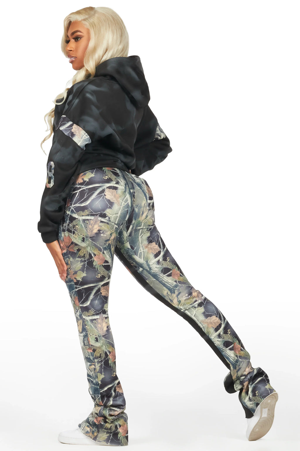 Eniyha Black/Black Tree Camo Stacked Trackset