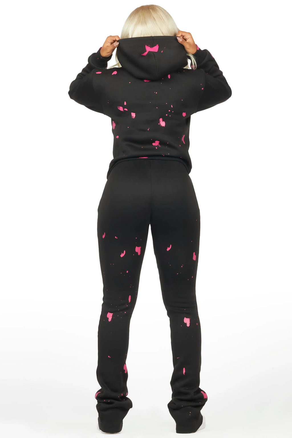 Aeriana Black/Pink Super Stacked Trackset