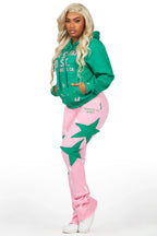 Jaden Pink/Green Super Stacked Trackset