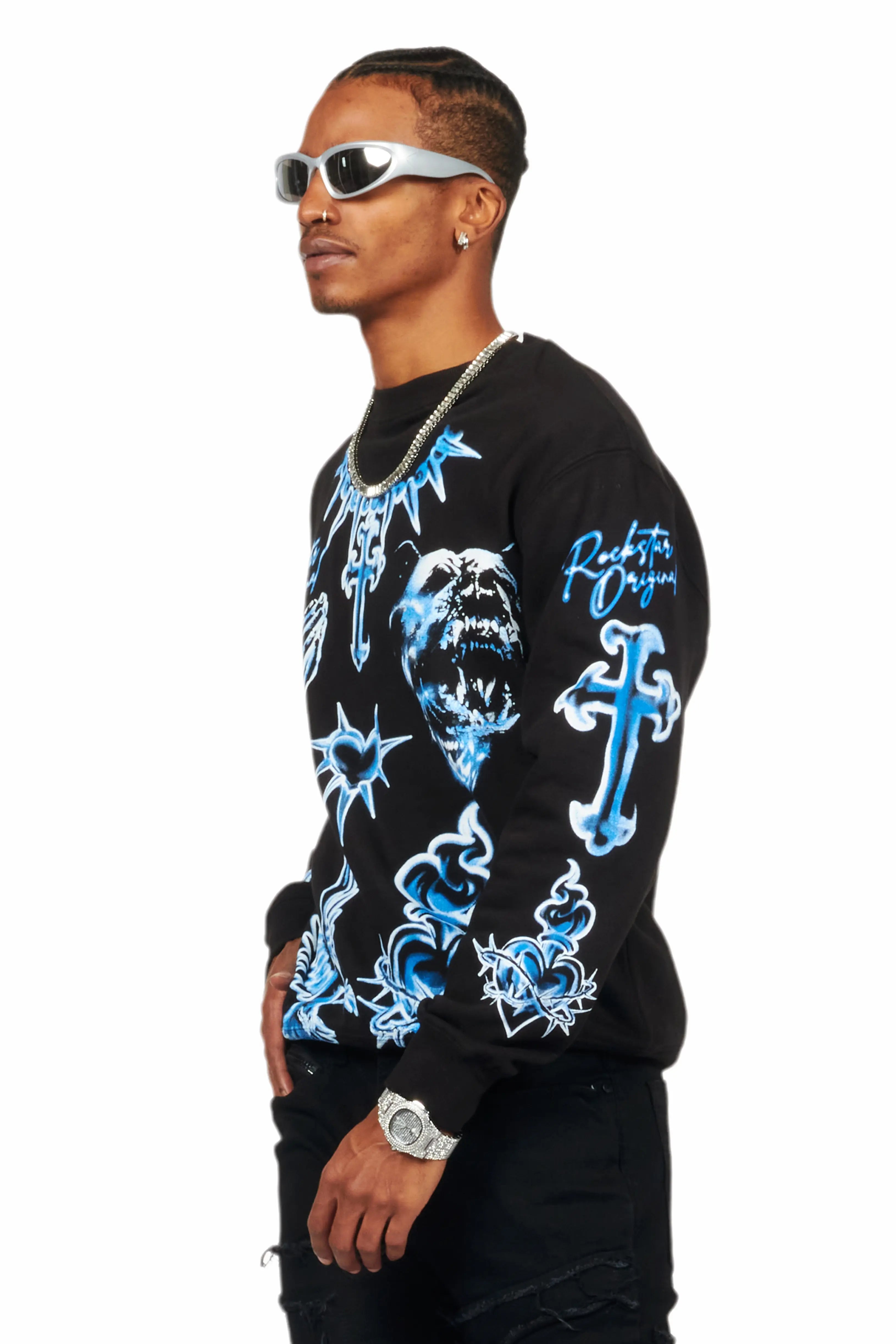 Valar Black Graphic Crewneck