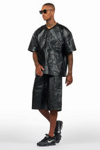 Antosha Black T-Shirt/Short Set