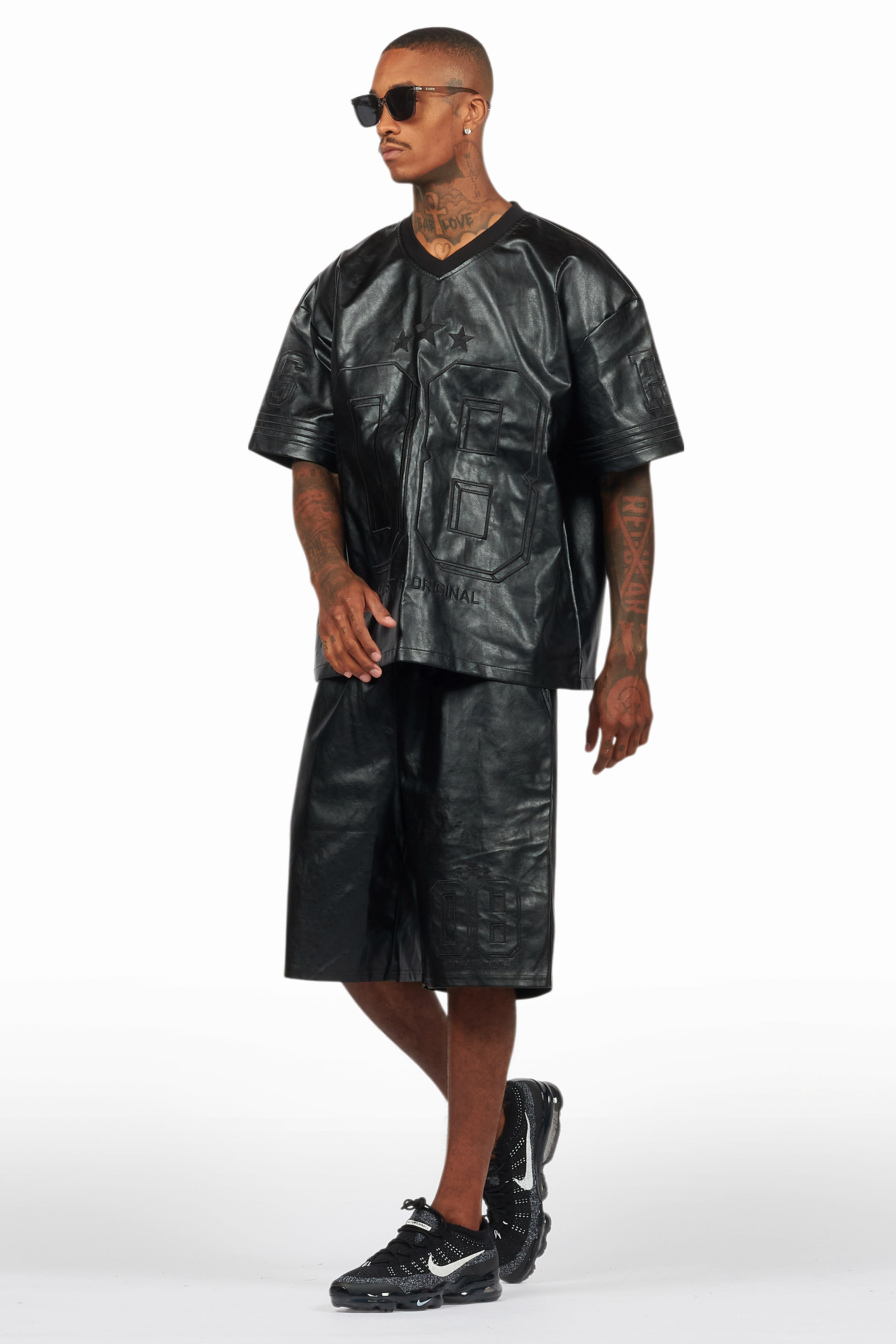 Antosha Black T-Shirt/Short Set