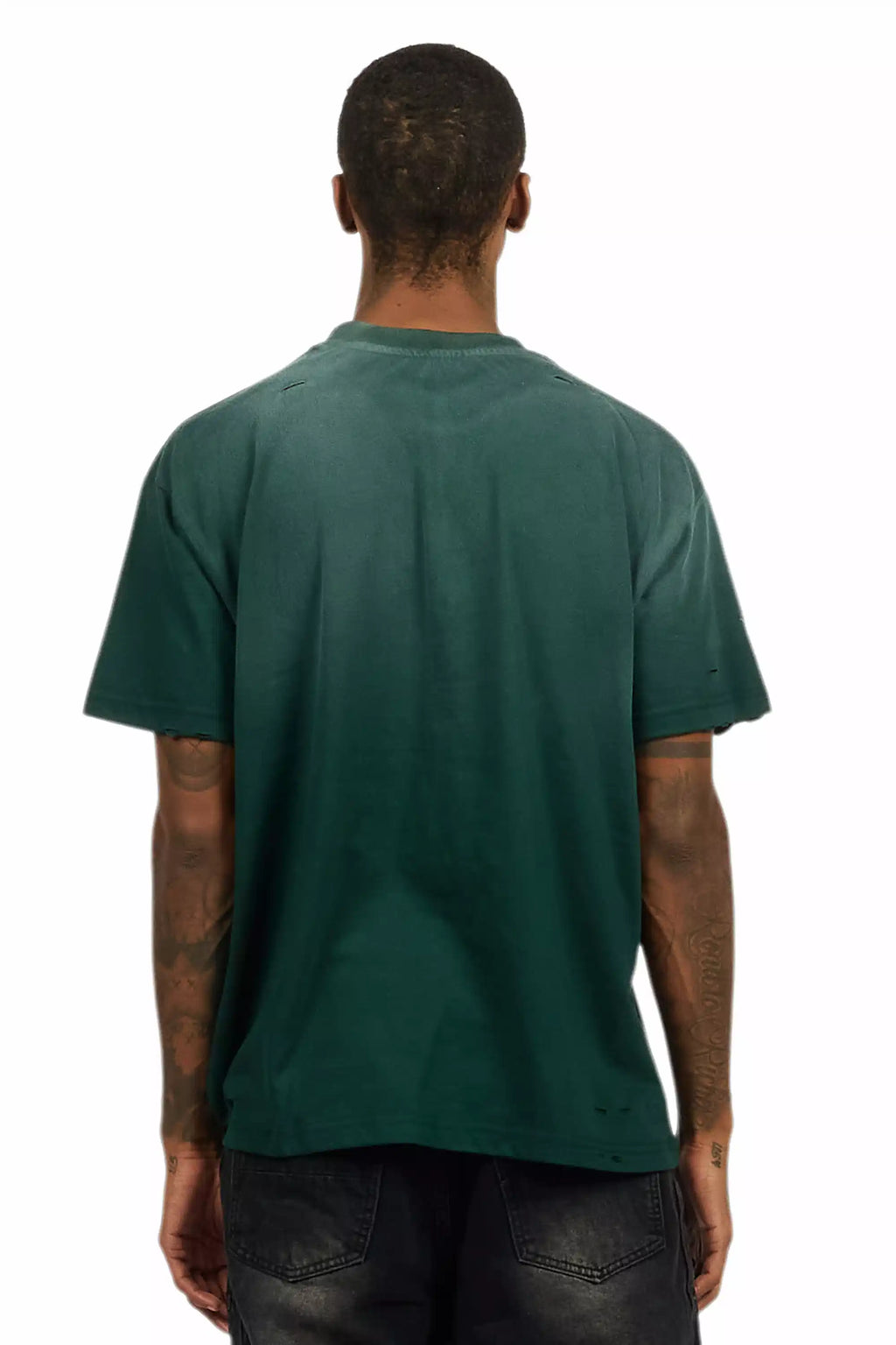 Palmer 2.0 Dark Green Oversized Graphic T-Shirt