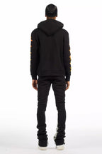 Torq Black/Orange Hoodie/Super Stacked Track Set