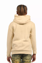 Boys M4 Toys Beige/Black Graphic Hoodie