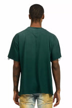 Shoota Dark Green/White Oversized Graphic T-Shirt