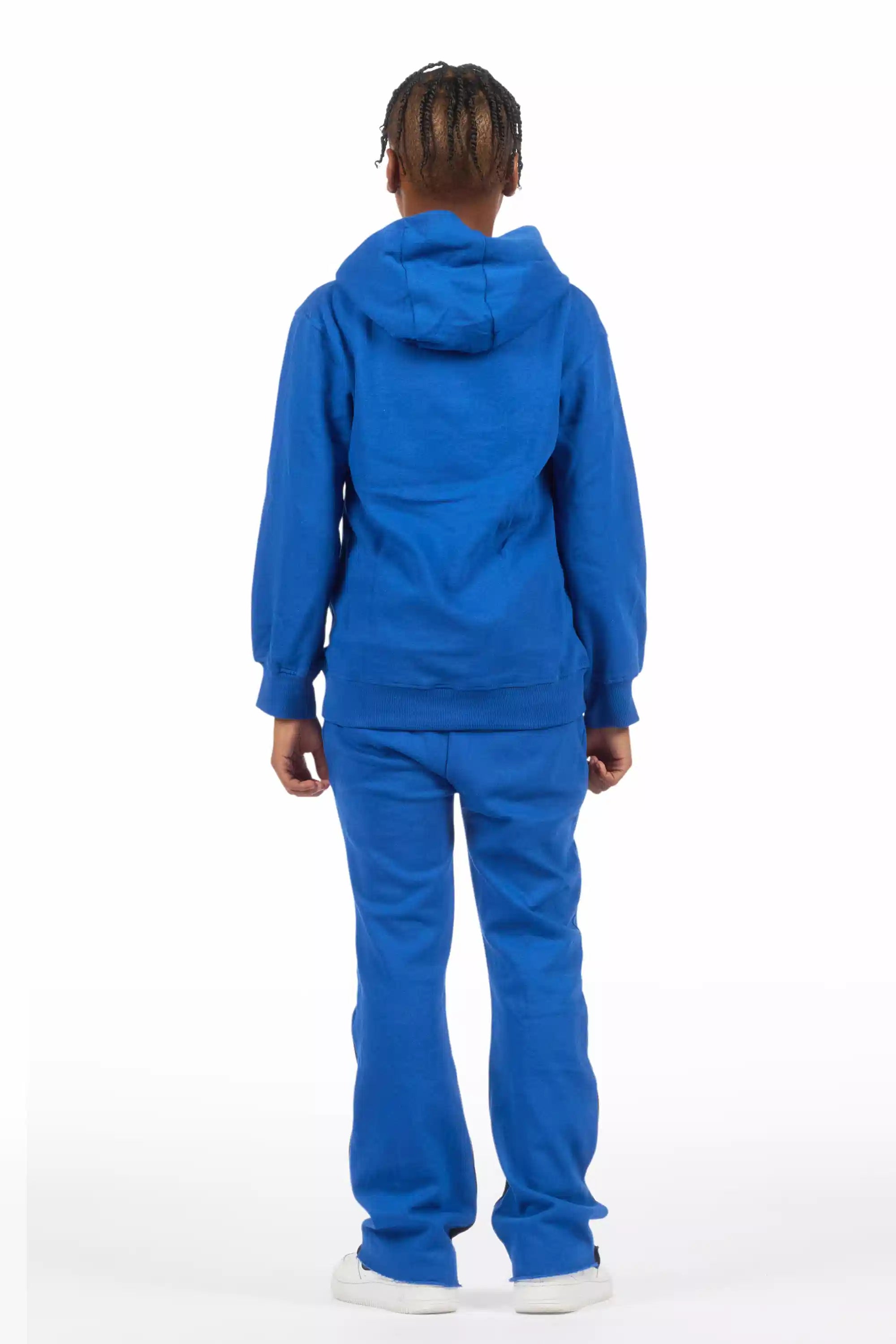 Boys Daria Royal Blue Stacked Flare Track Set