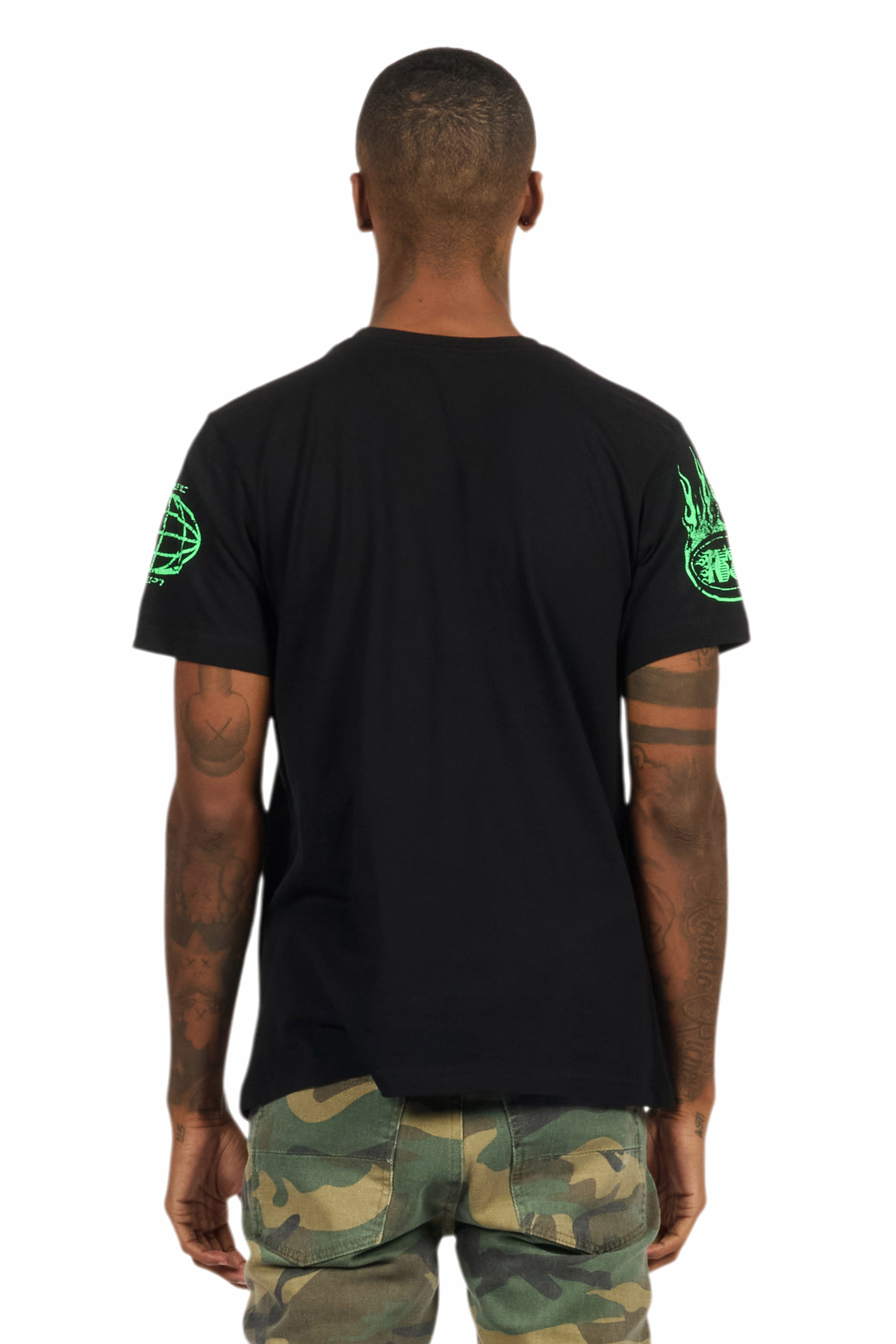 Brixton Black Graphic T-Shirt