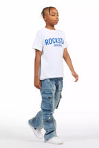 Boys Keylor Blue Baggy Fit Jean