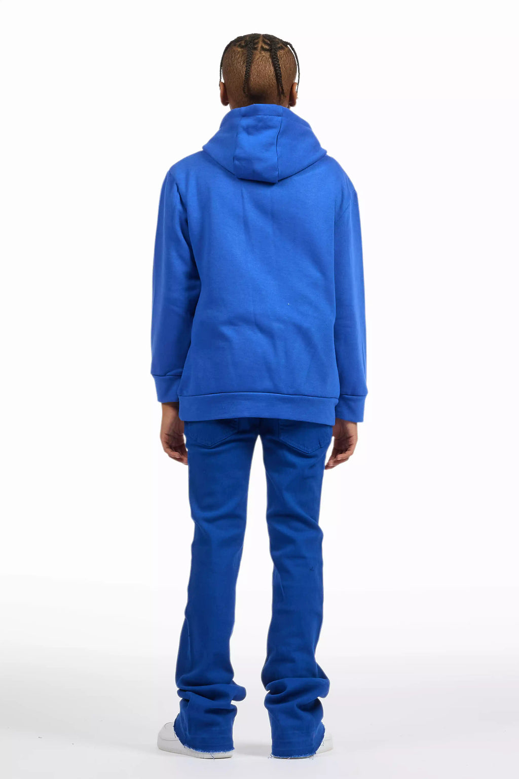 Boys Dag Royal Blue Stacked Flare Jean