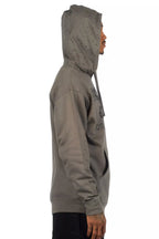 Thryll Heather Grey/Black Rhinestone Graphic Hoodie