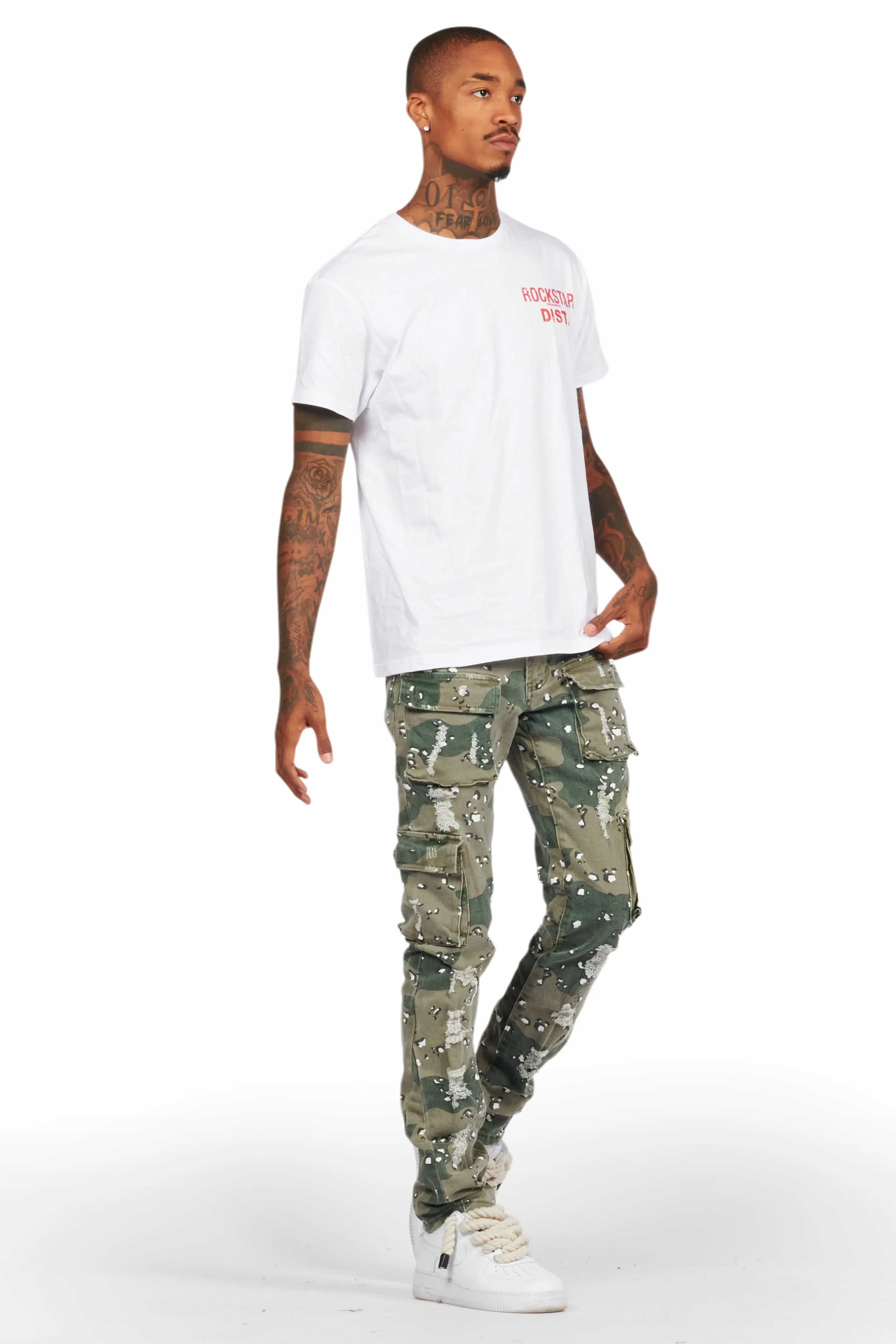 Kade Camo Skinny Fit Jean