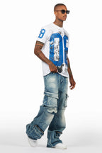 Velo Blue Baggy Fit Jean