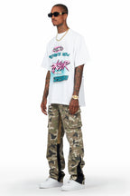 Dubaku Camo Baggy Fit Jean