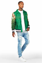 Cargan Green Tapestry Jacket