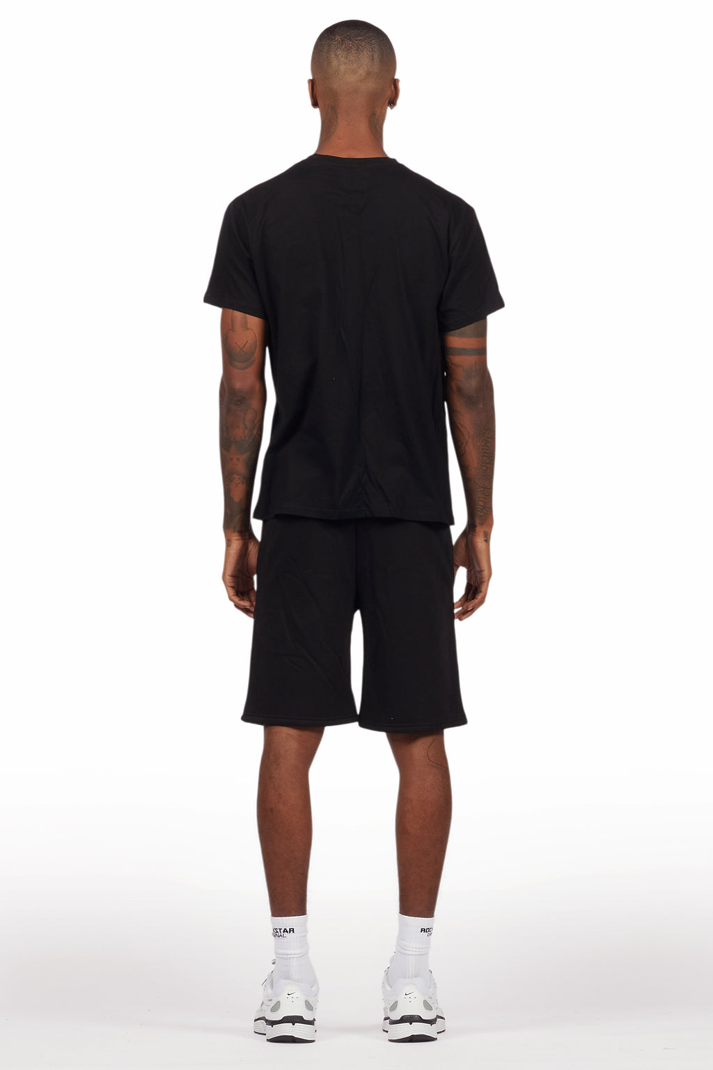 Allstar Black/White T-Shirt Short Set