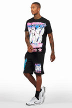 Mambo Black Short Set