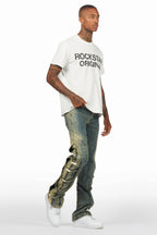 Attila Tint Stacked Flare Jean