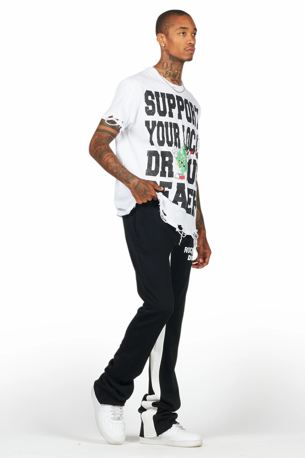 Alpine Black Baggy Pant