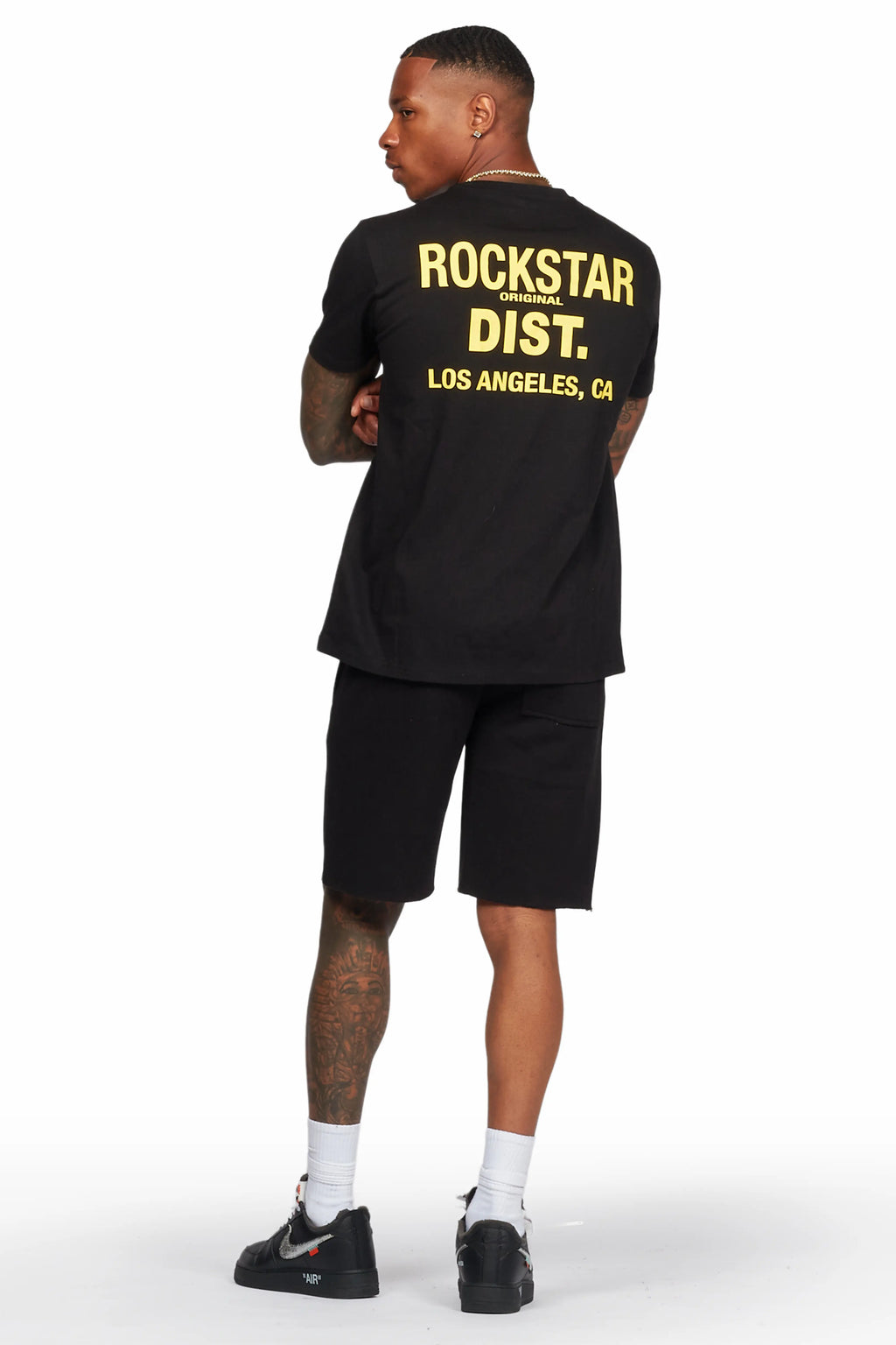 Lake Black T-Shirt/Short Set