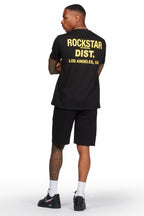 Lake Black T-Shirt/Short Set