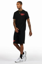 Buck 2.0 Black Short Set