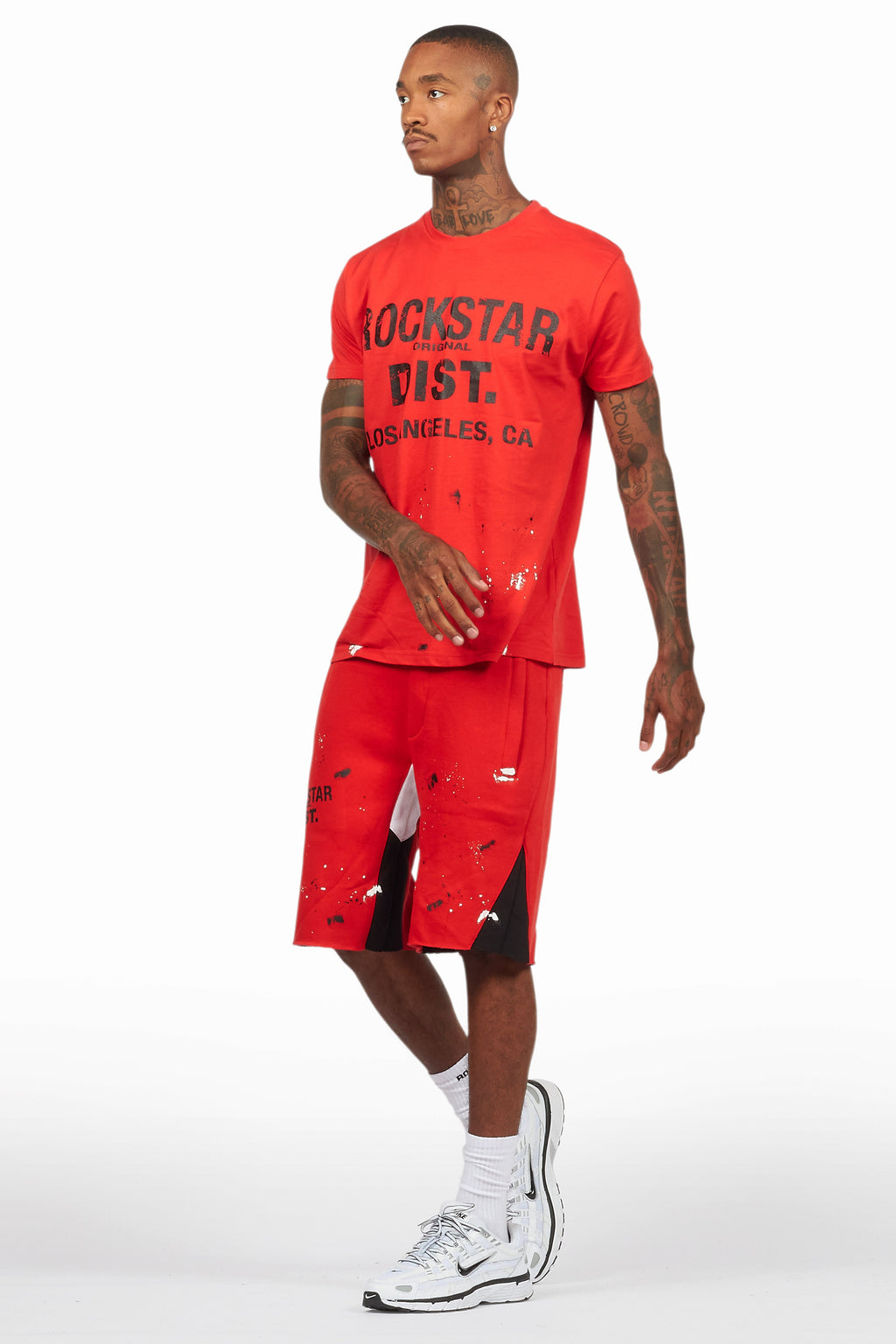 Scottie Red Painter T-Shirt/Short Set