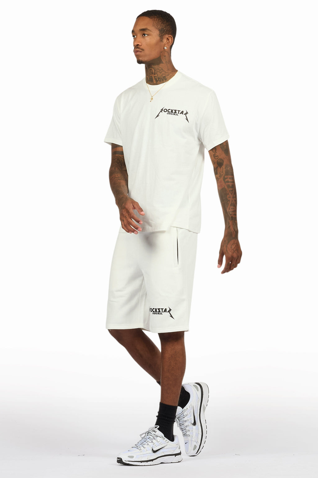 Buck White Short Set