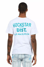 Lake White/Aqua Graphic T-Shirt