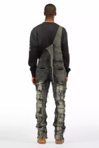 Alfie Grey Denim Overall