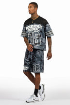 Fero Black T-Shirt/Short Set