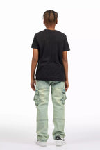 Boys Iggy Ice Blue Flare Jean